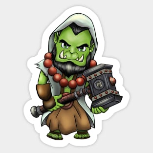 Orc Chibi manga Sticker